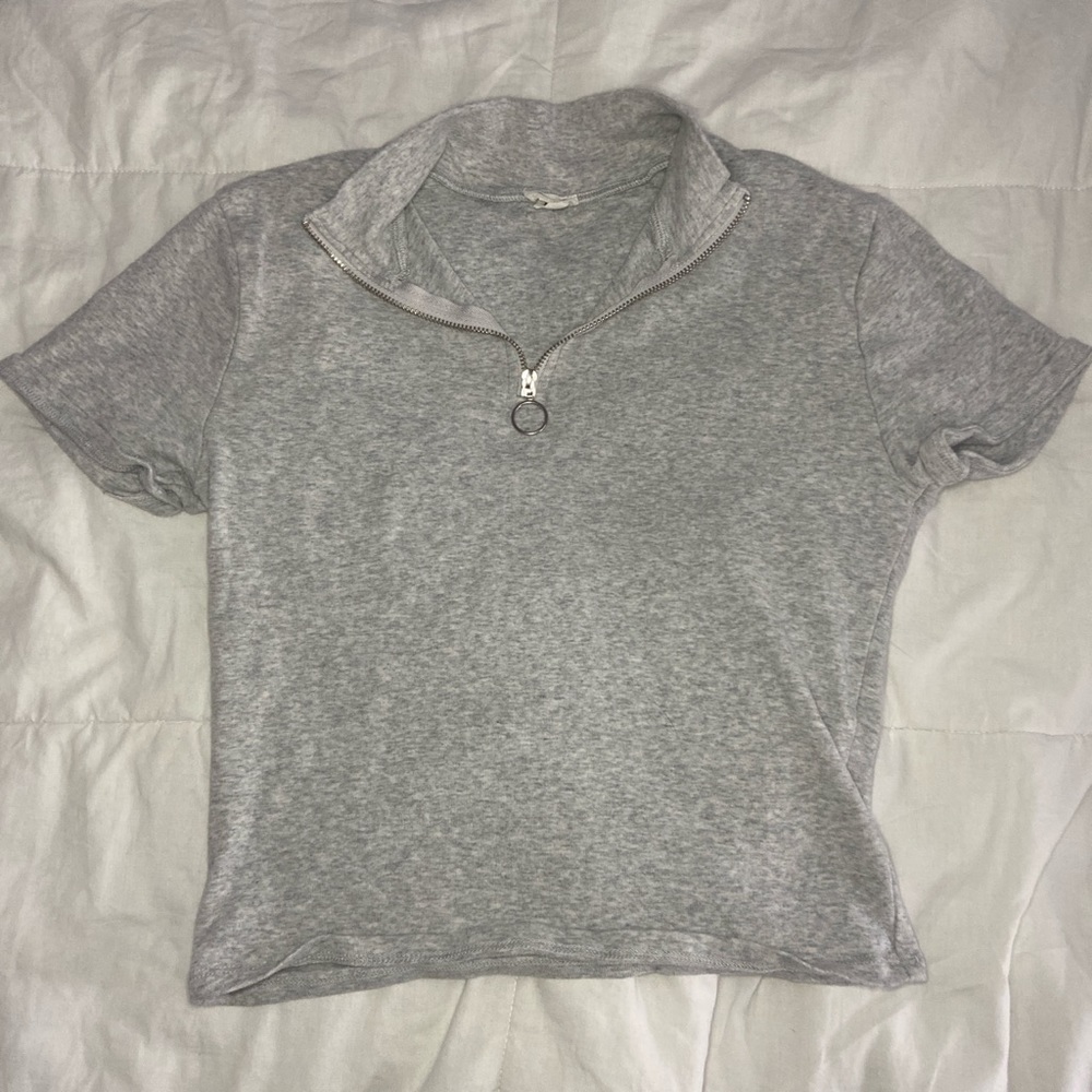 Garage quarter zip shirt